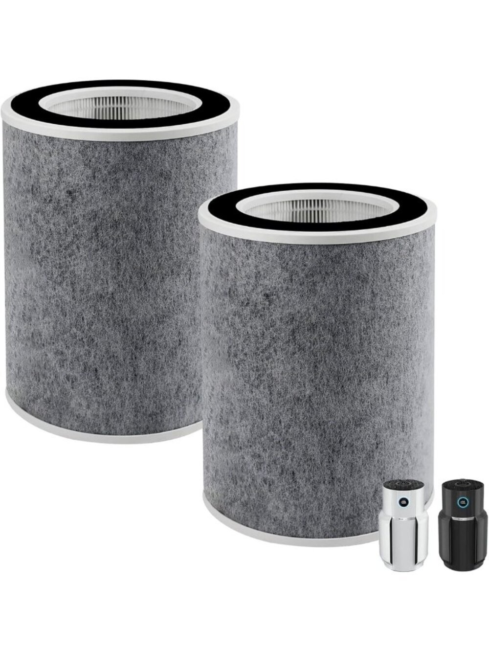 2 Pack Replacement Filters for Shark Air Purifier HP200 HP201 - High Efficiency